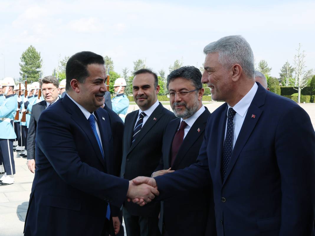 Irak Başbakanı Ankara’da! Külliye’de resmi tören: Sudani’den güç birliği mesajı... 15